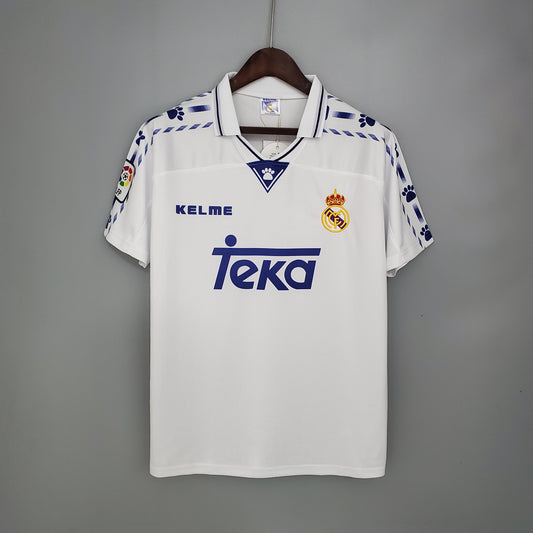 Camisa Retrô Real Madrid Home 1996/97
