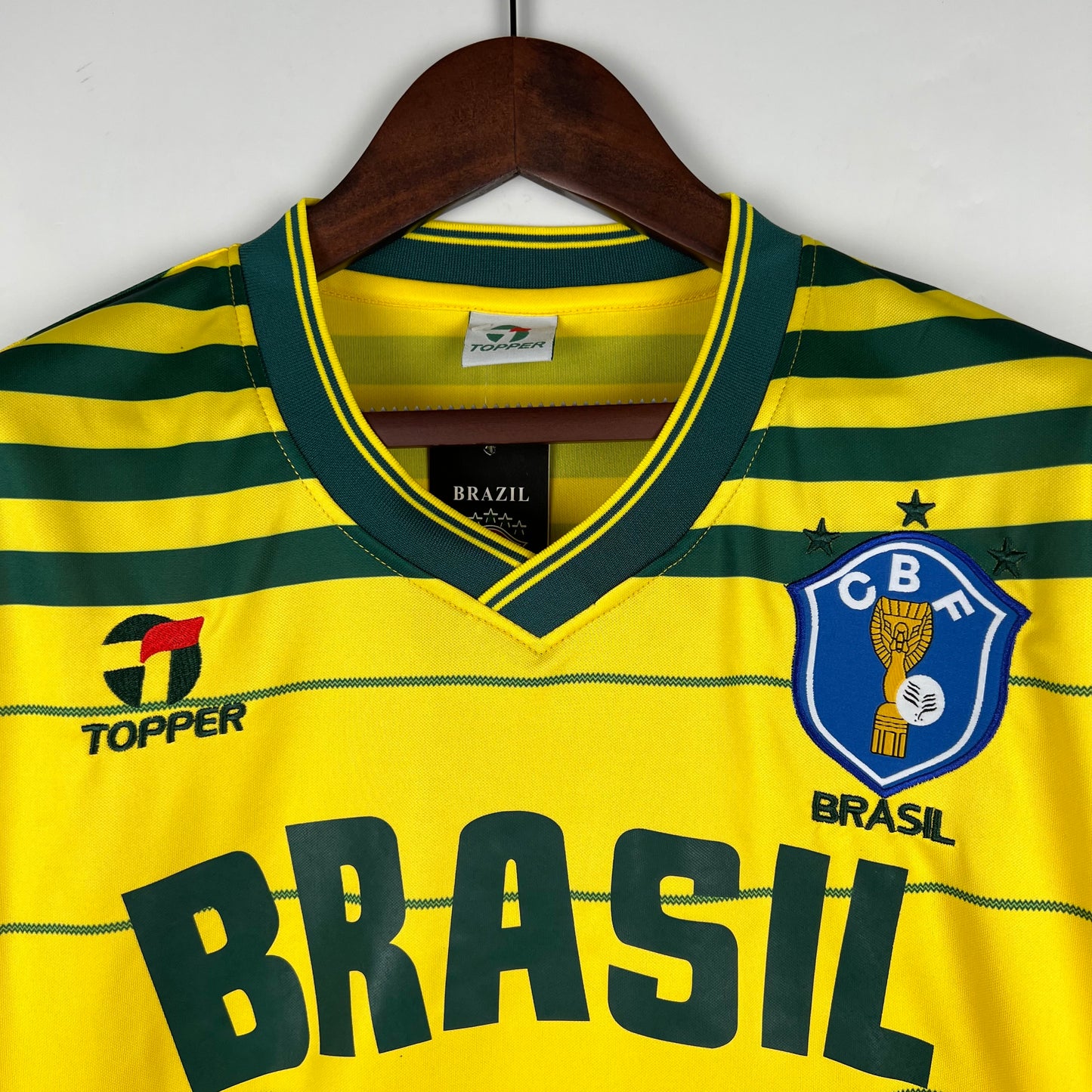 Camisa Retrô Brasil Home 1984