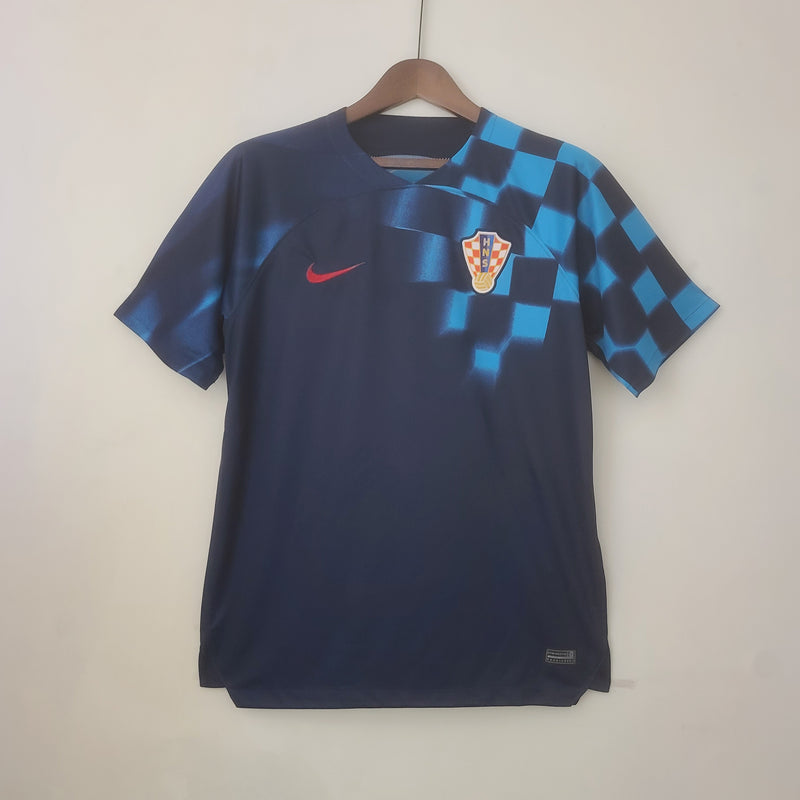 Camisa Torcedor Croácia Away Copa do Mundo 2022