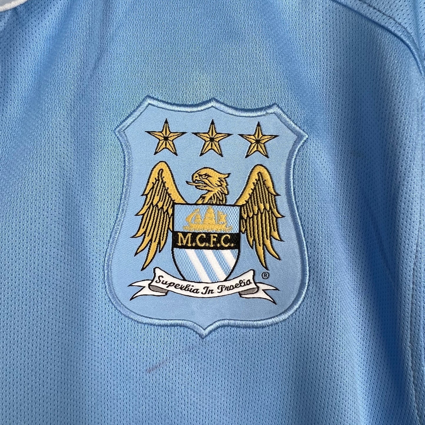 Camisa Retrô Manchester City Home 2015/16