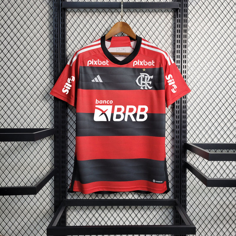 Camisa Torcedor Flamengo Home C/P 23/24