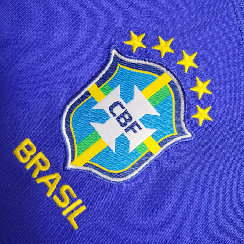 Camisa Manga Longa Brasil Away Copa do Mundo 2022