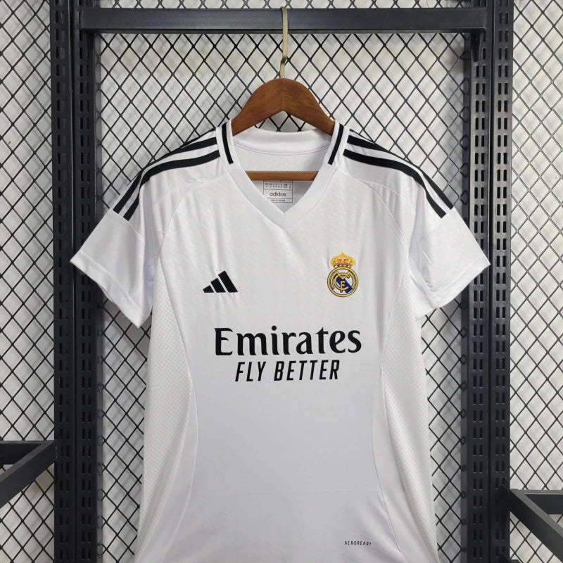 Camisa Torcedor Real Madrid Home Feminina 24/25