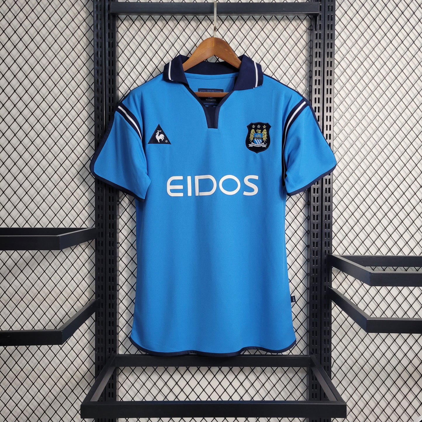 Camisa Retrô Manchester City Home 2001/02