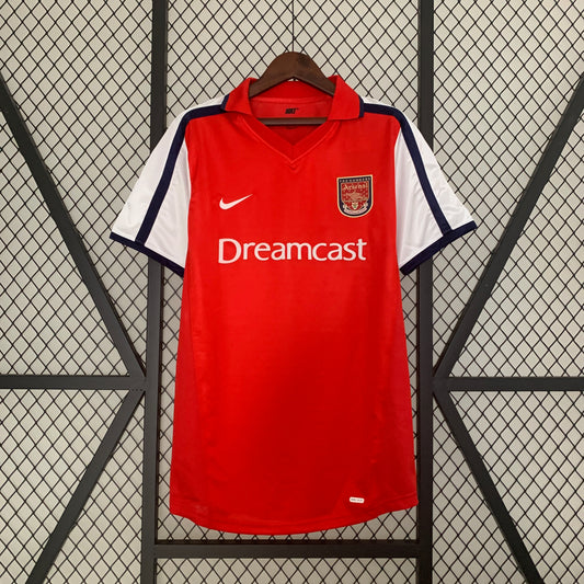 Camisa Retrô Arsenal Home 2001/02