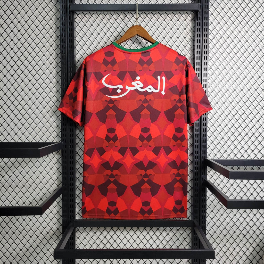 Camisa Torcedor Marrocos Pré-Jogo 23/24
