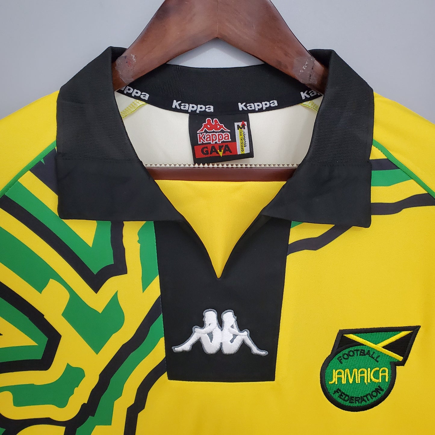 Camisa Retrô Jamaica Home 1998