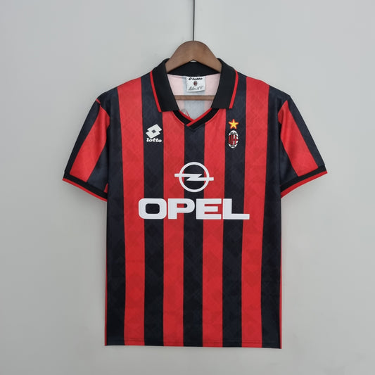 Camisa Retrô Milan Home 1995/96