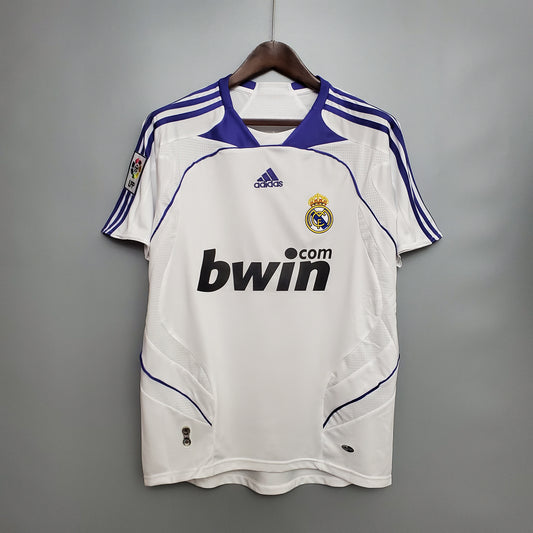Camisa Retrô Real Madrid Home 2007/08