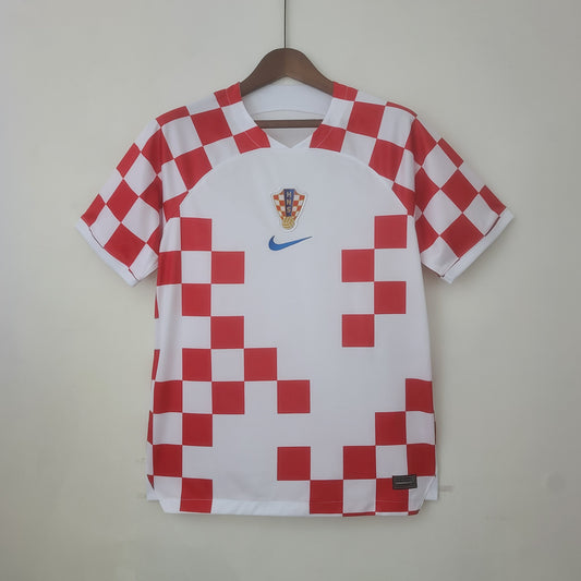 Camisa Torcedor Croácia Home Copa do Mundo 2022