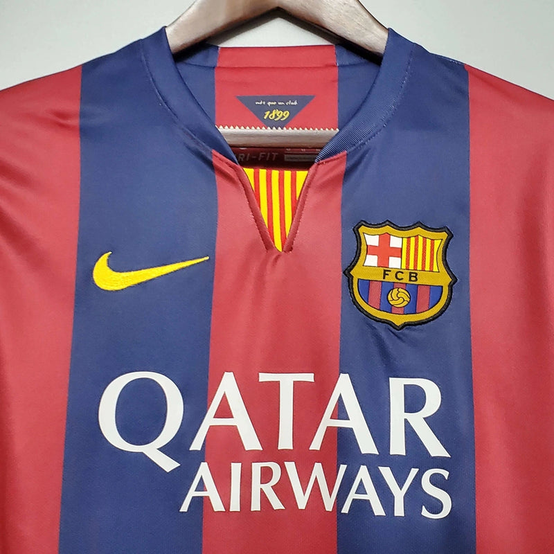 Camisa Retrô Barcelona Home 2014/15