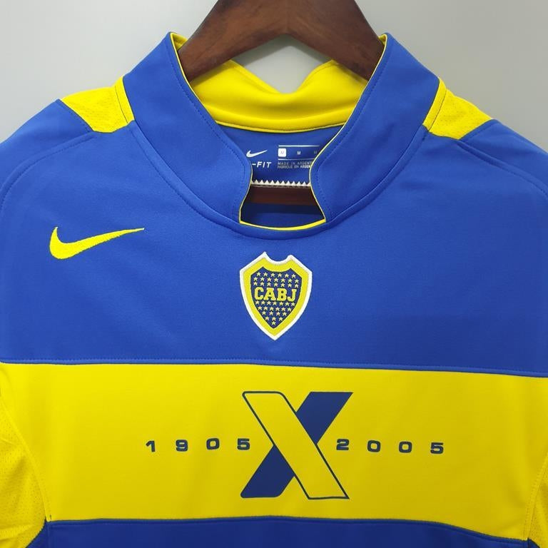 Camisa Retrô Boca Juniors Home 2005