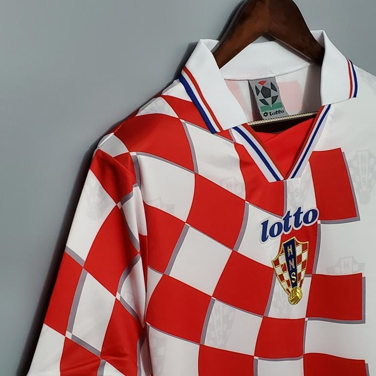Camisa Retrô Croácia Home 1998