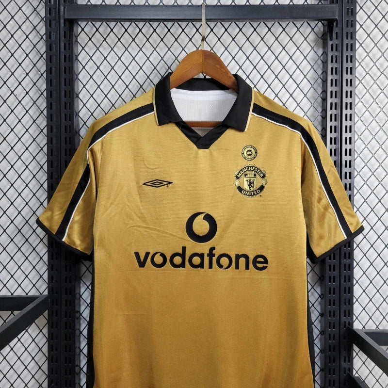Camisa Retrô Manchester United Edição Especial 2001/02