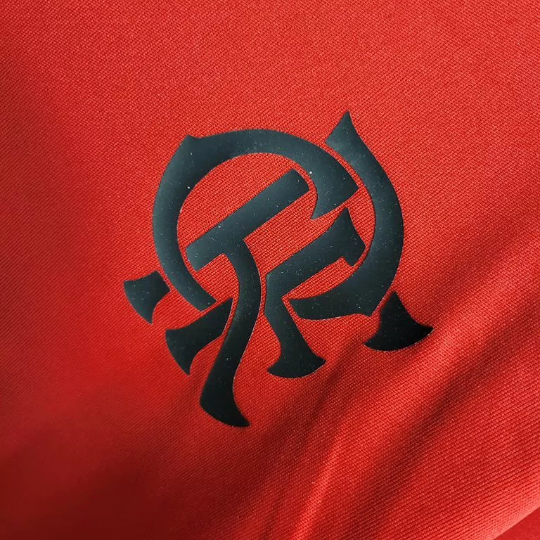 Camisa Torcedor Flamengo Treino Vermelha Feminina 23/24