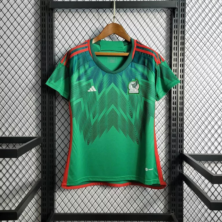 Camisa Torcedor México Home Feminina Copa do Mundo 2022