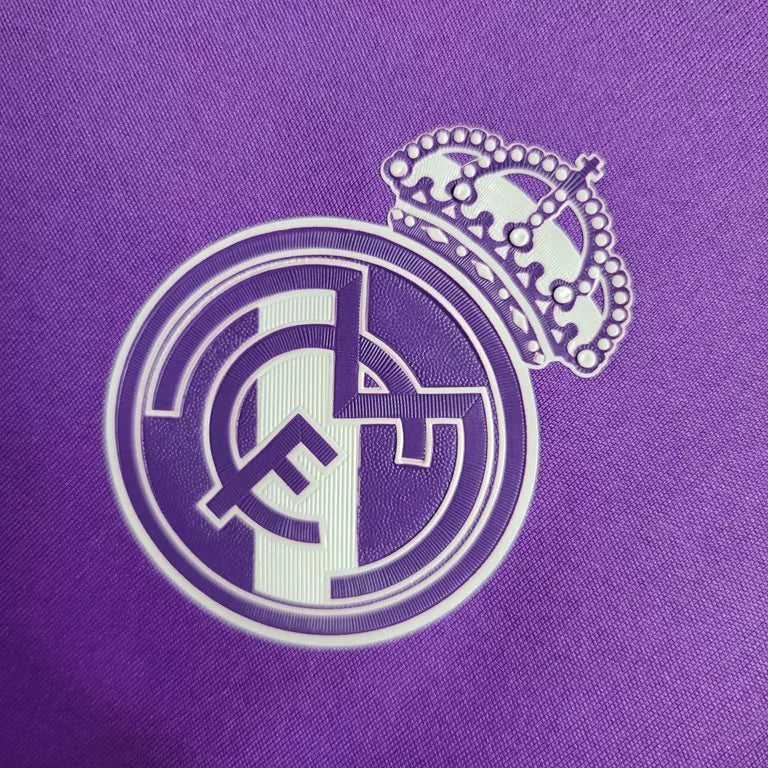 Camisa Retrô Manga Longa Real Madrid Away 2016/17