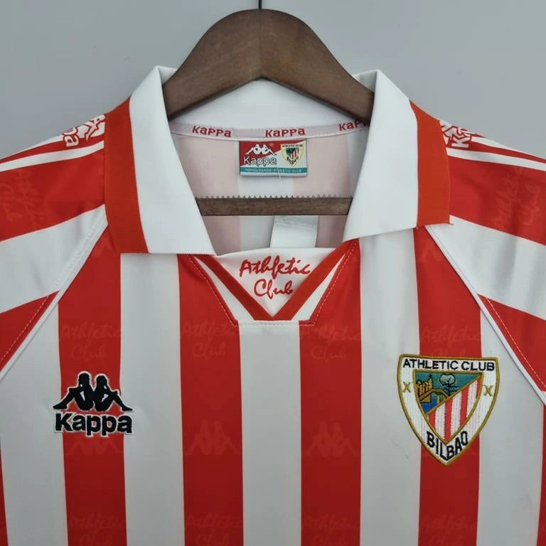 Camisa Retrô Athletic Bilbao Home 1995/97