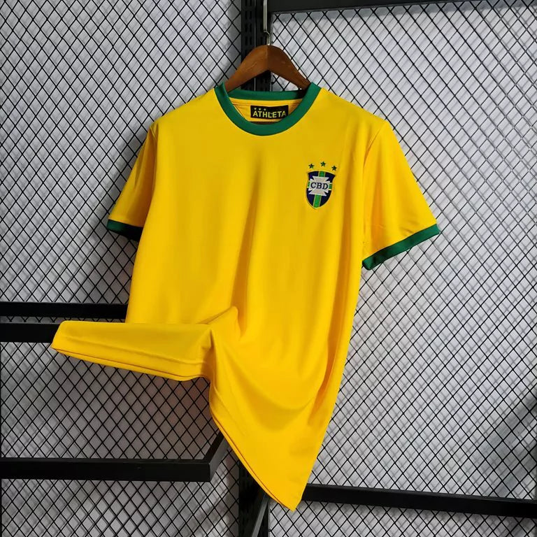 Camisa Retrô Brasil Home 1970/72