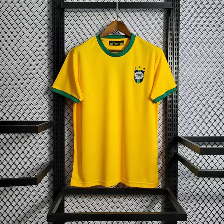 Camisa Retrô Brasil Home 1970/72
