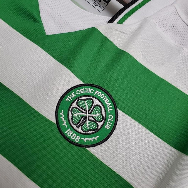 Camisa Retrô Celtic Home 2001/03