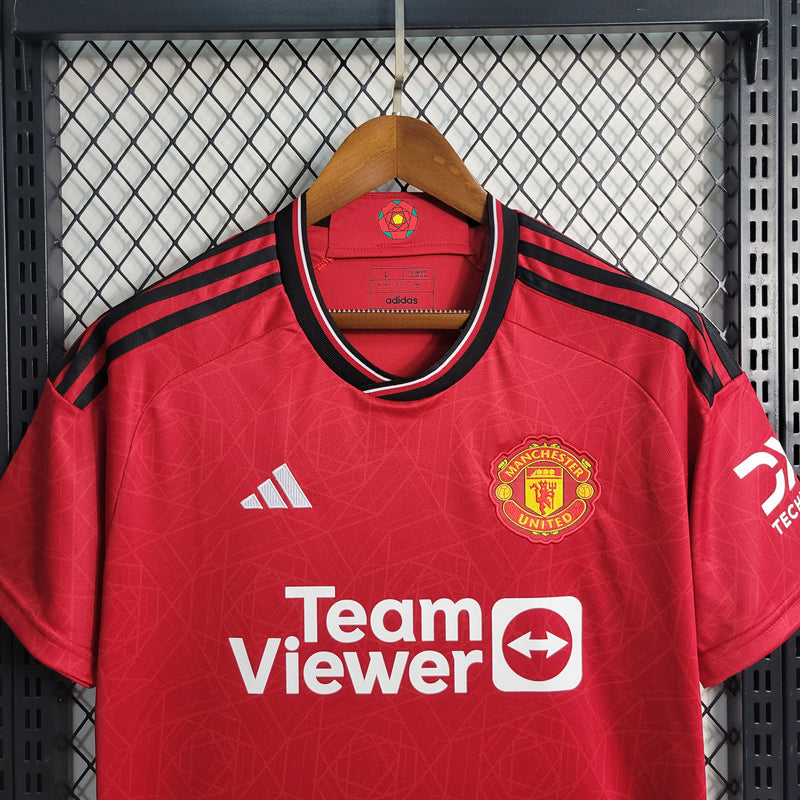 Camisa Torcedor Manchester United Home 23/24