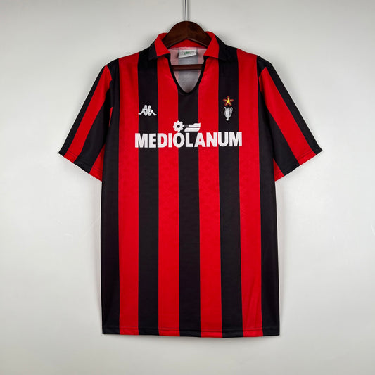 Camisa Retrô Milan Home 1989/90