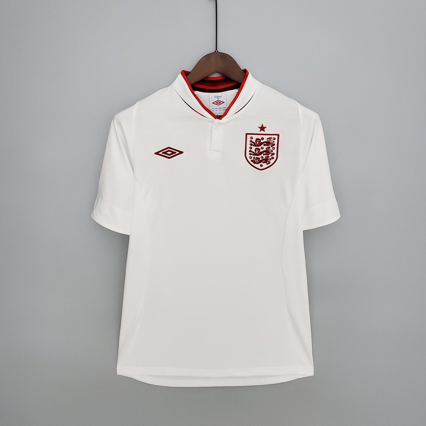 Camisa Retrô Inglaterra Home 2012