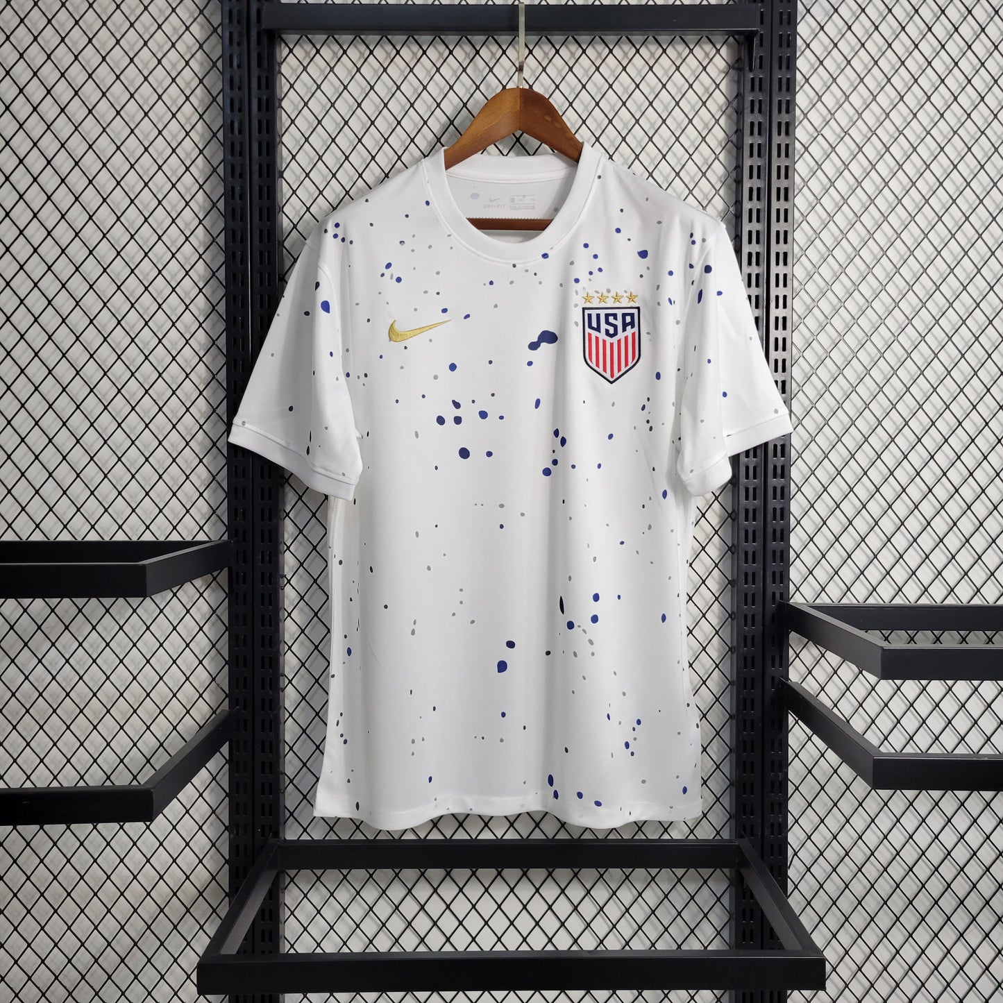 Camisa Torcedor Estados Unidos Home Copa do Mundo Fem 2023