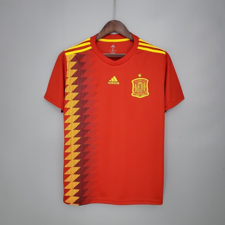 Camisa Retrô Espanha Home 2018