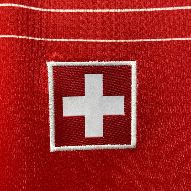 Camisa Torcedor Suíça Home Copa do Mundo 2022