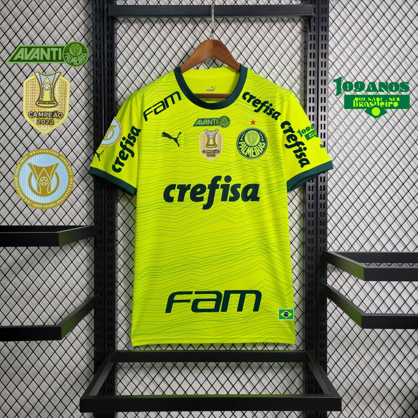 Camisa Torcedor Palmeiras Third C/P e Patch 23/24