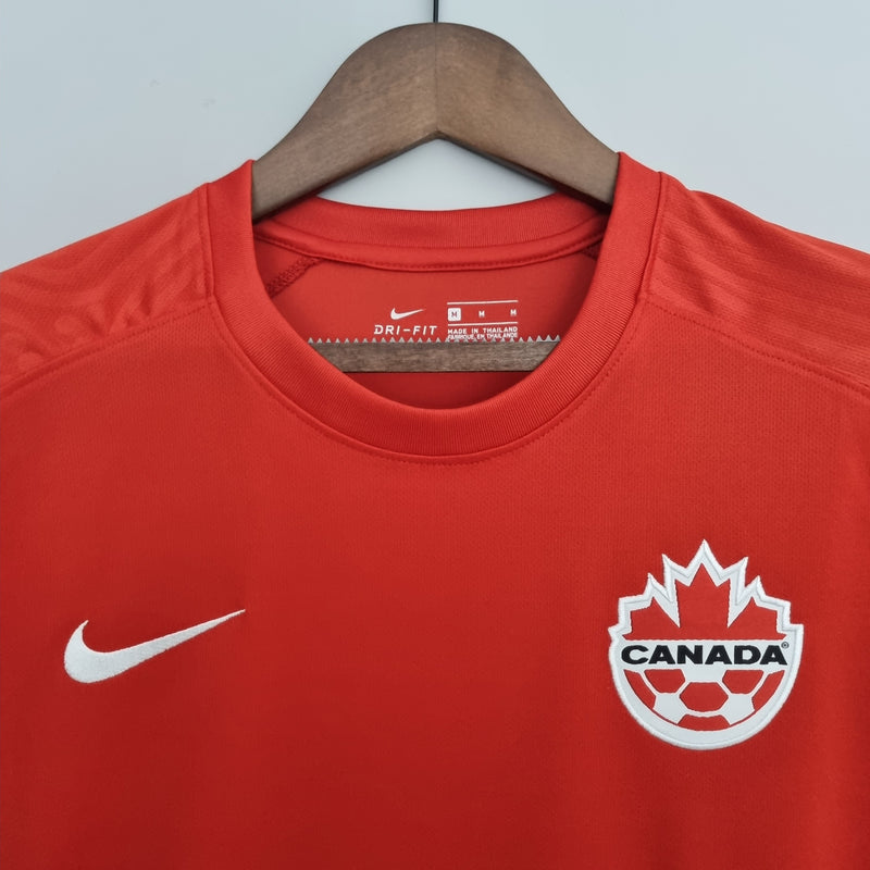 Camisa Torcedor Canadá Home Copa do Mundo 2022