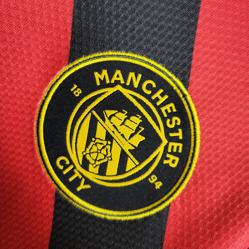 Camisa Manga Longa Manchester City Away 22/23
