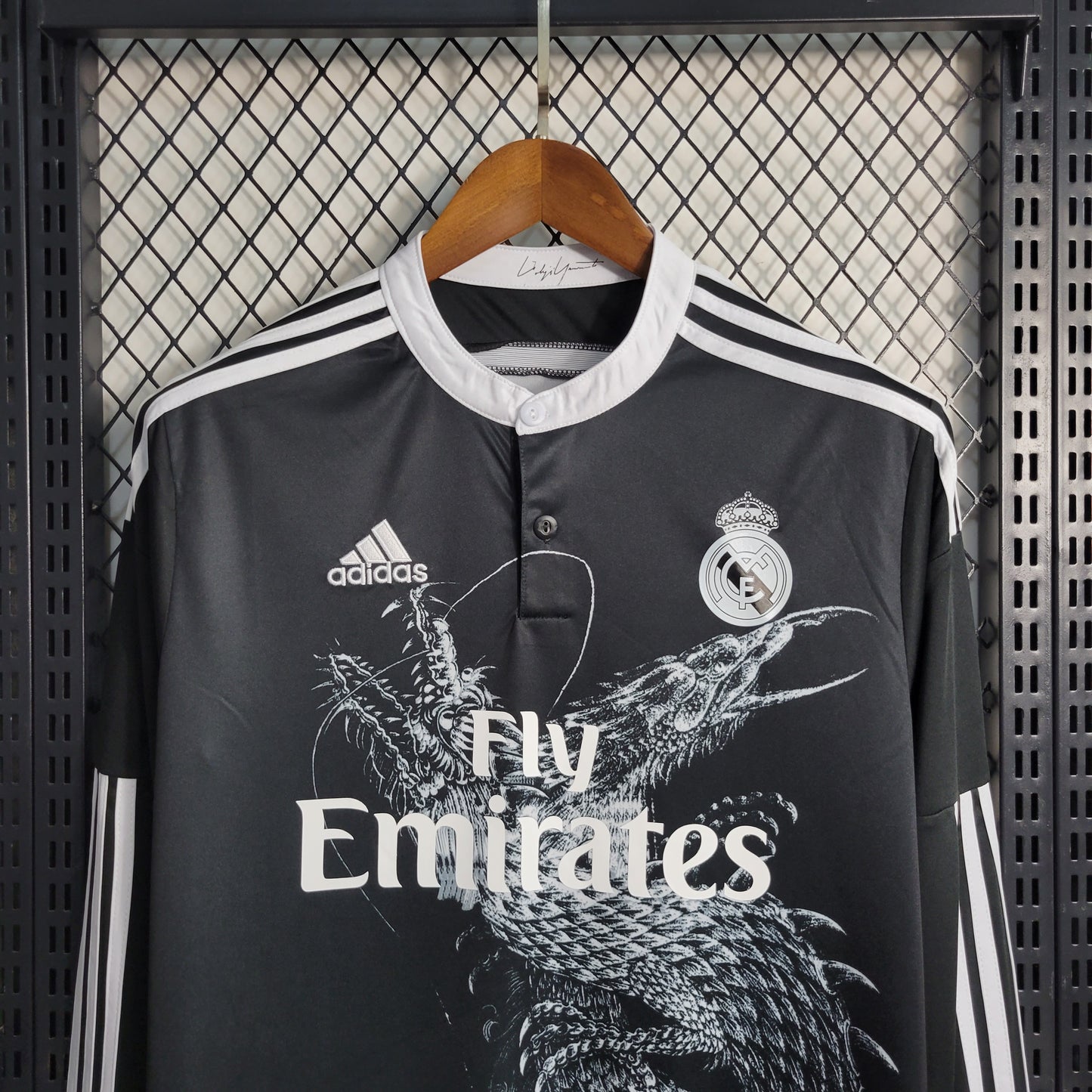 Camisa Retrô Manga Longa Real Madrid Third 2014/15