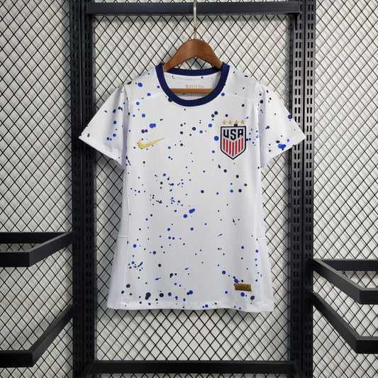 Camisa Torcedor Estados Unidos Home Feminina Copa do Mundo Feminina 2023