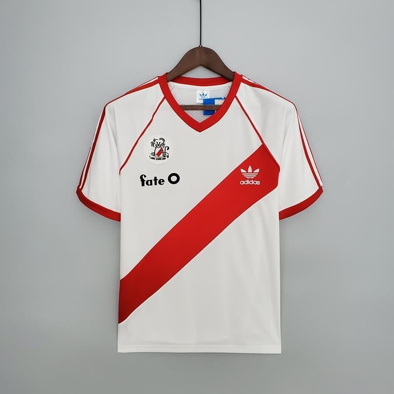 Camisa Retrô River Plate Home 1986