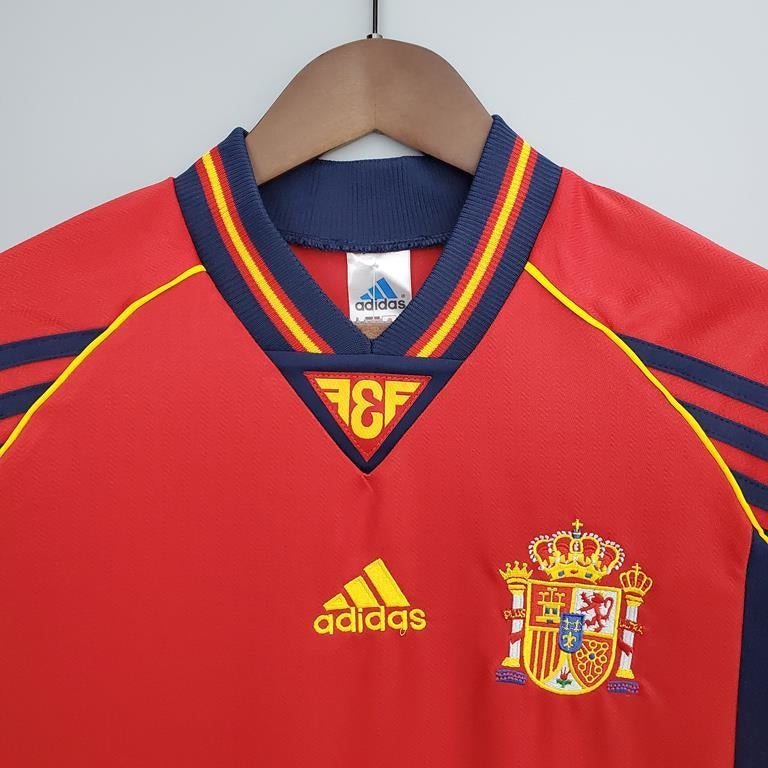 Camisa Retrô Espanha Home 1998