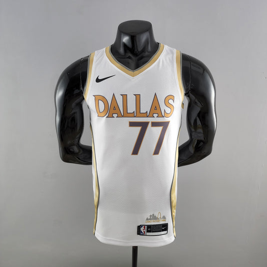 NBA Dallas Mavericks DONCIC-77 Branca