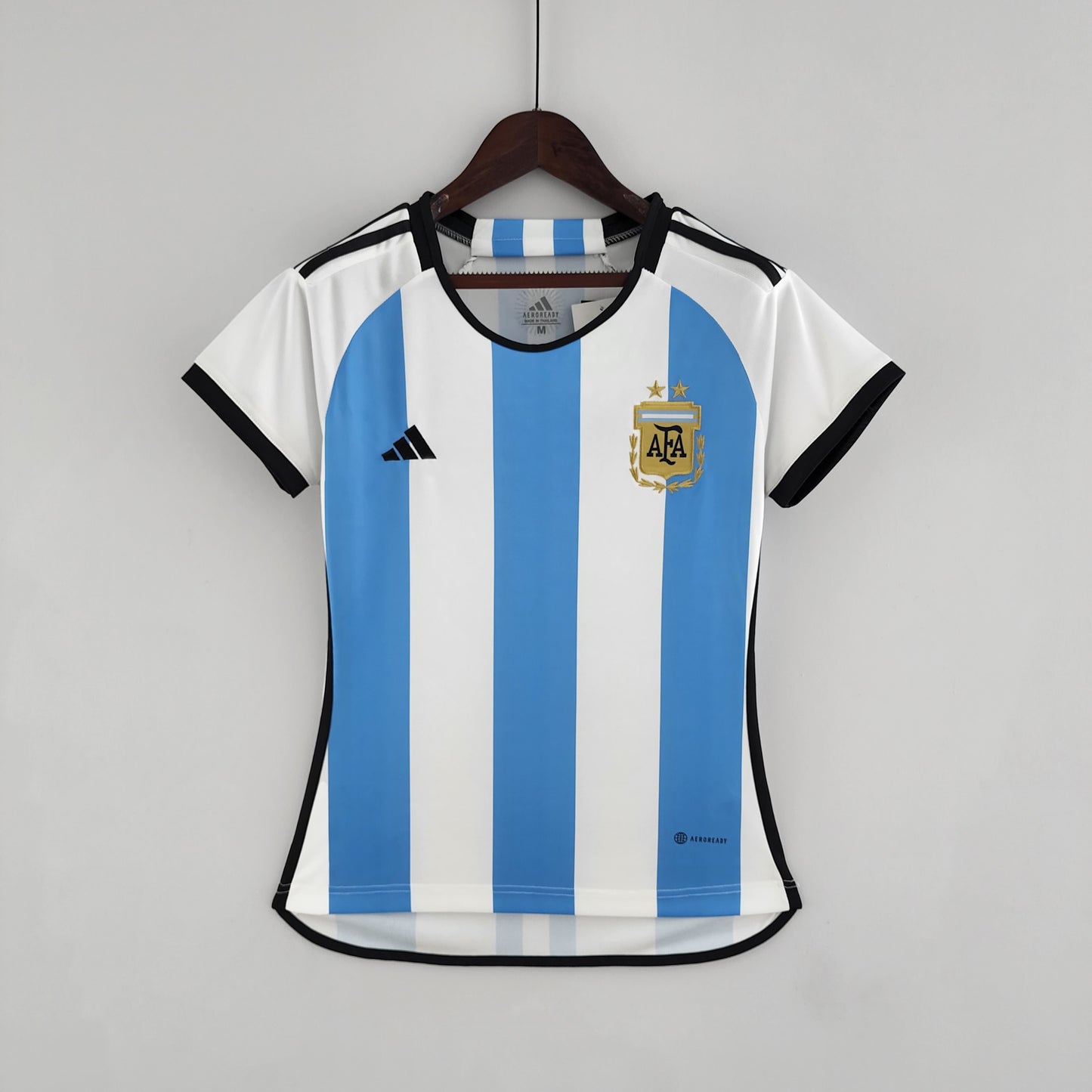 Camisa Torcedor Argentina Home Feminina Copa do Mundo 2022