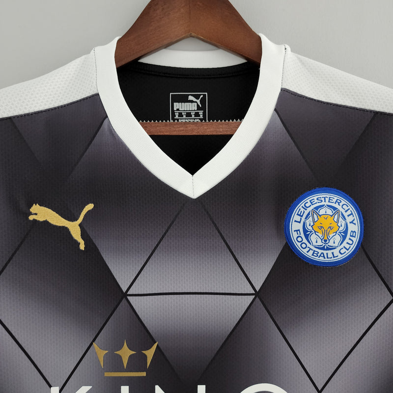 Camisa Retrô Leicester City Away 2015/16