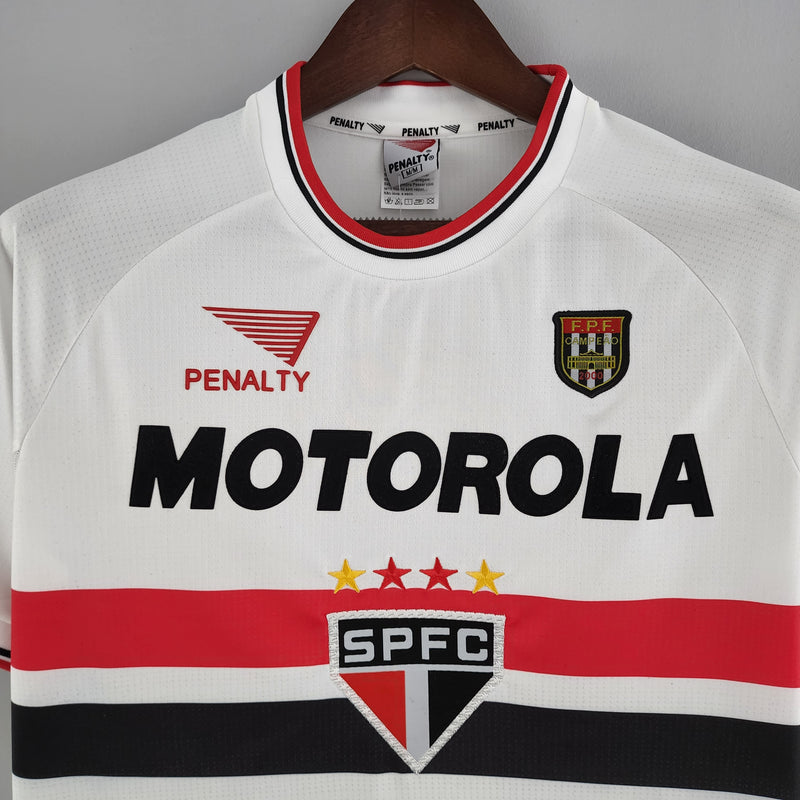 Camisa Retrô São Paulo Home 2000