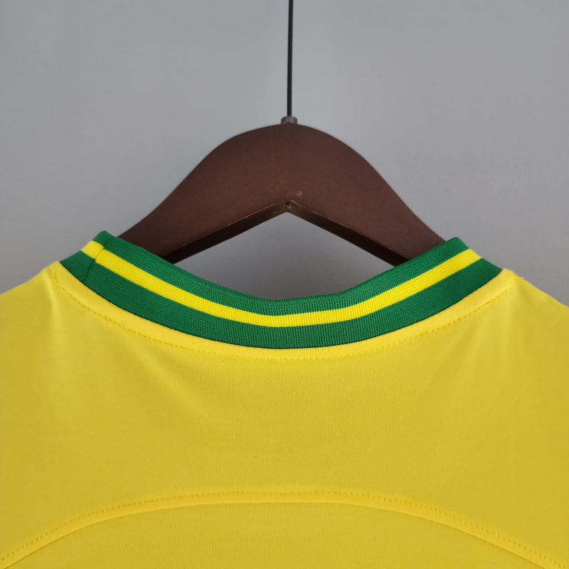 Camisa Torcedor Brasil Conceito Amarela 2022
