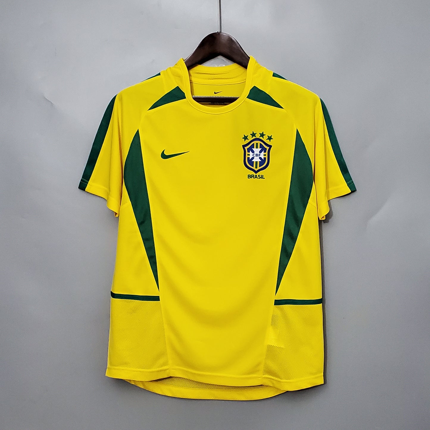 Camisa Retrô Brasil Home 2002