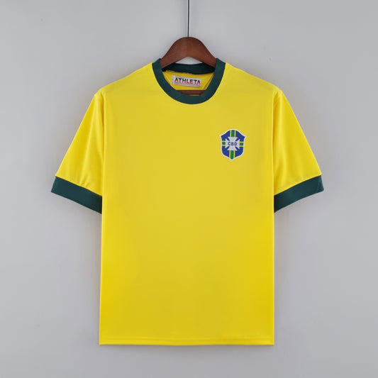 Camisa Retrô Brasil Home 1970
