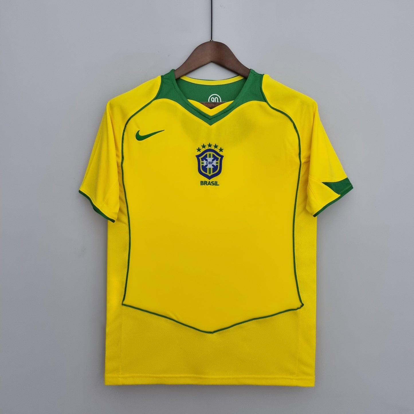 Camisa Retrô Brasil Home 2004/06