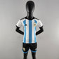 Conjunto Infantil Argentina Home Copa do Mundo 2022