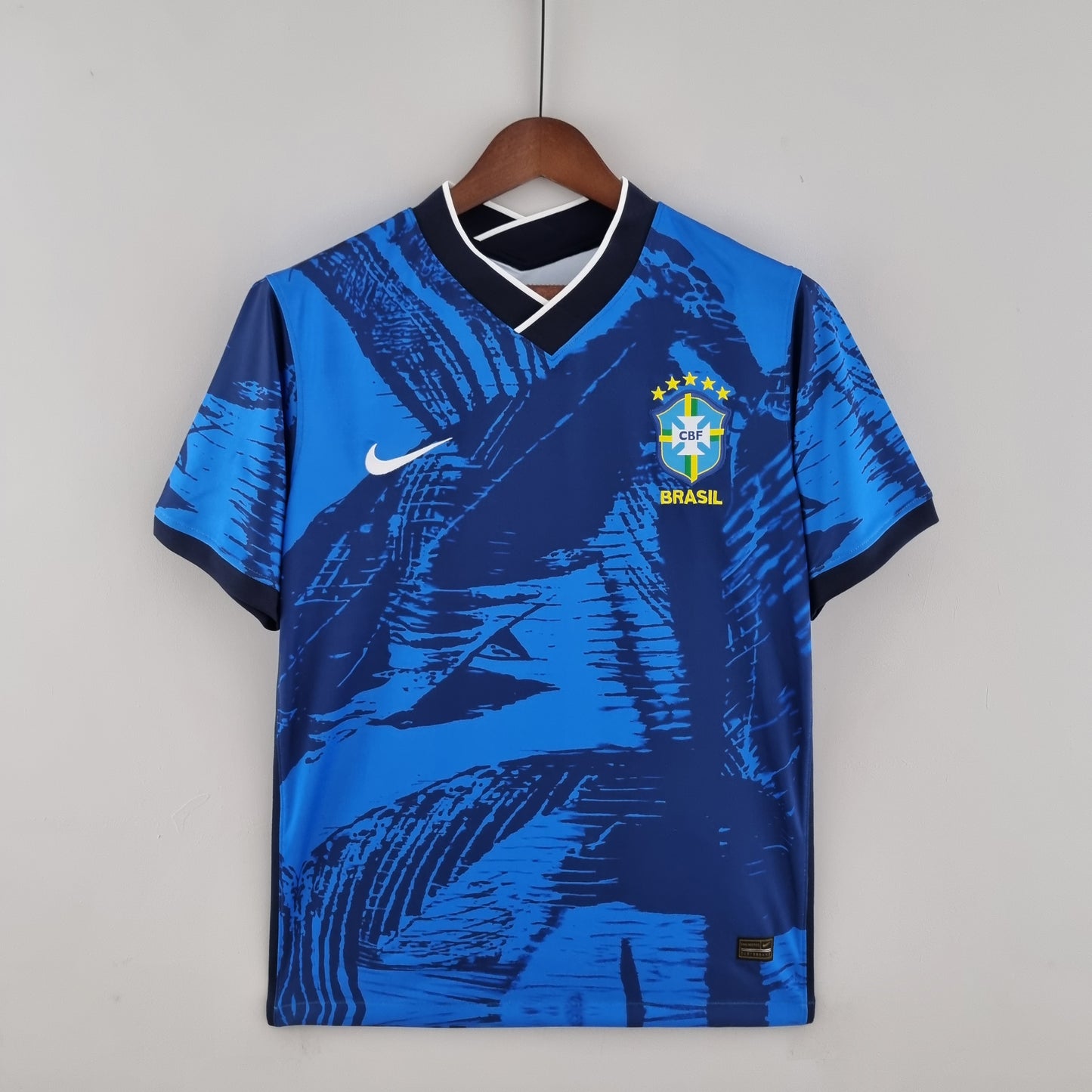 Camisa Torcedor Brasil Conceito Azul 2022