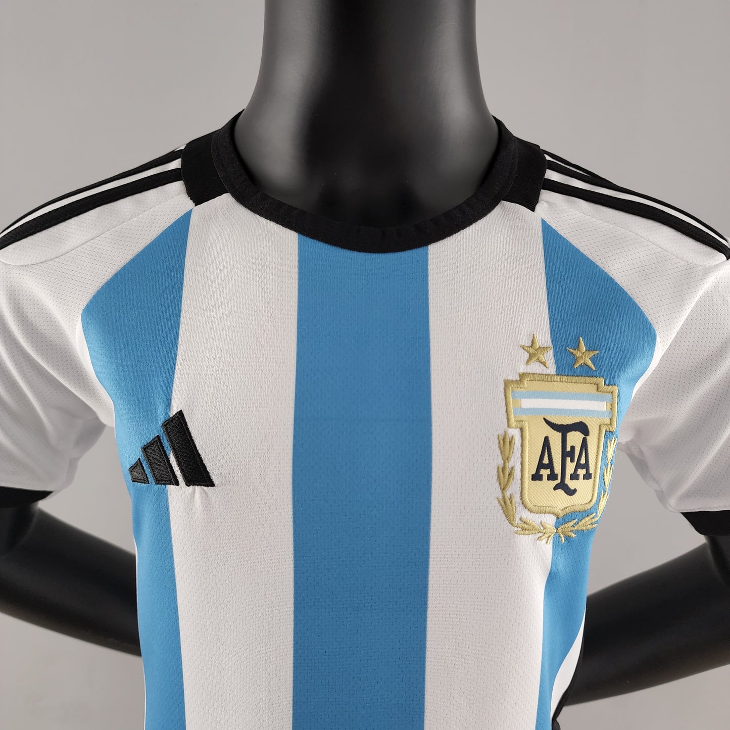 Conjunto Infantil Argentina Home Copa do Mundo 2022