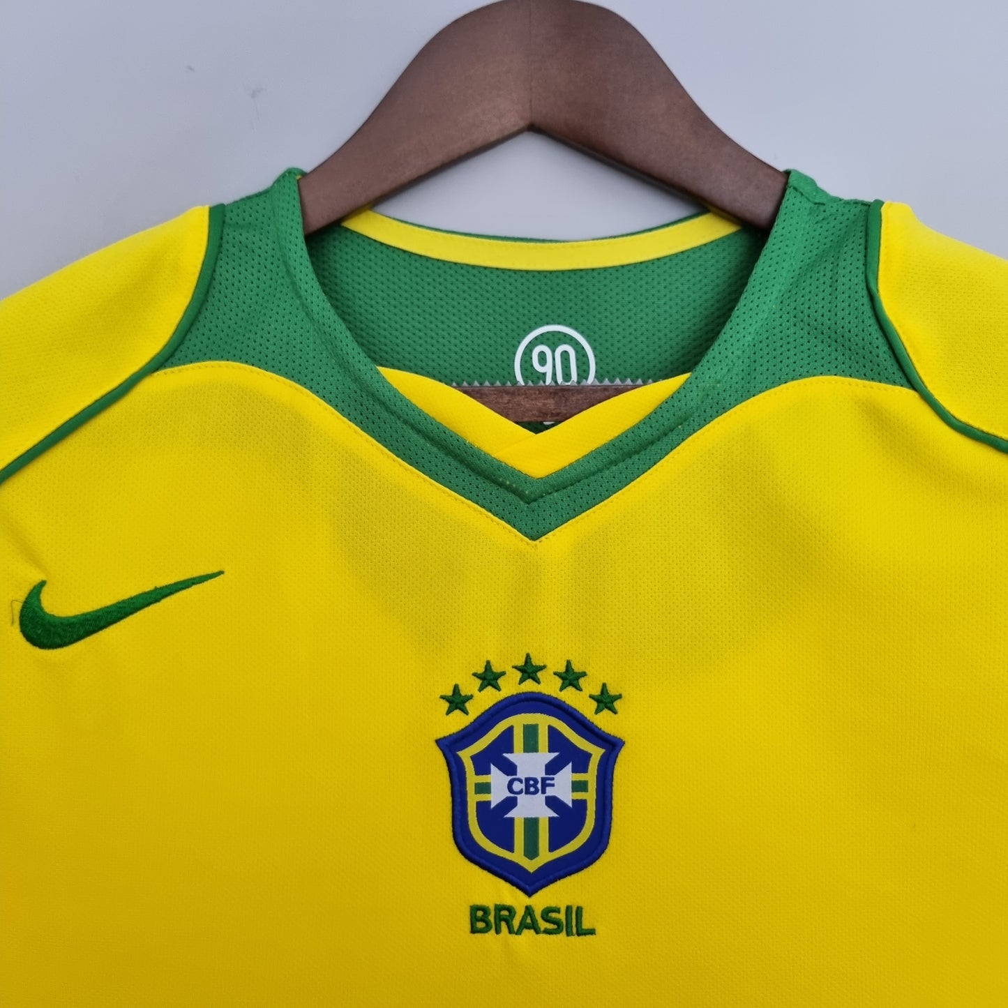 Camisa Retrô Brasil Home 2004/06